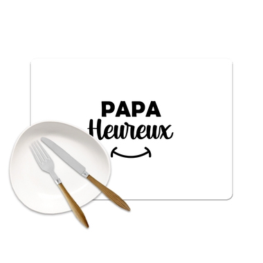 Set de table Papa heureux Set de table Papa heureux