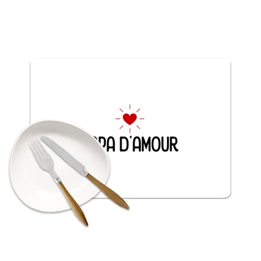 Set de table Papa d'amour Set de table Papa d'amour