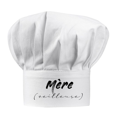 Toque blanche Mère (veilleuse) Toque blanche Mère (veilleuse)