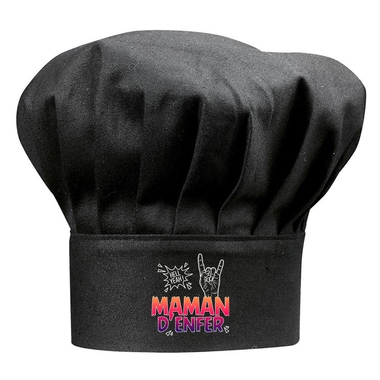 Toque noire Maman d'Enfer Toque noire Maman d'Enfer