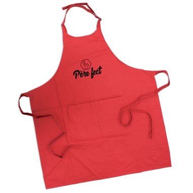 Tablier père-fect rouge Tablier père-fect rouge