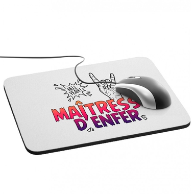 Tapis de souris maîtresse d'enfer Tapis de souris maîtresse d'enfer