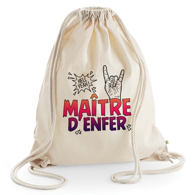 Sac de loisir beige Maître d'Enfer Sac de loisir beige Maître d'Enfer