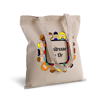 Tote bag maîtresse en or Tote bag maîtresse en or