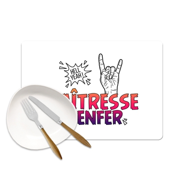 Set de table Maîtresse d'Enfer Set de table Maîtresse d'Enfer