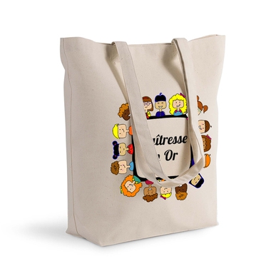 Sac shopping maîtresse en or Sac shopping maîtresse en or