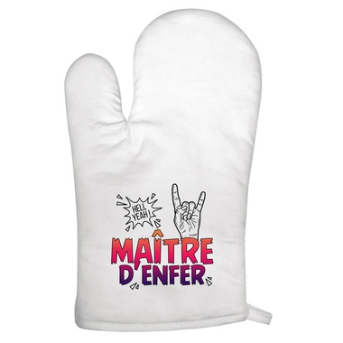 Gant de cuisine Maître d'Enfer Gant de cuisine Maître d'Enfer