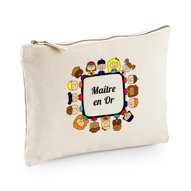 Pochette multi-usages maître en or beige Pochette multi-usages maître en or beige