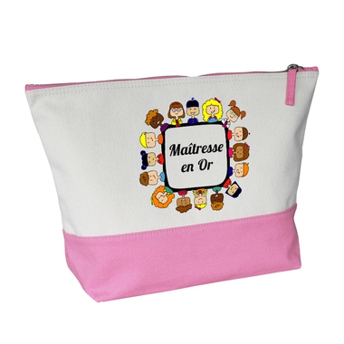 Grande trousse bicolore maîtresse en or rose Grande trousse bicolore maîtresse en or rose