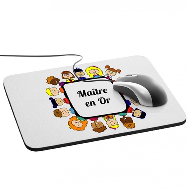 Tapis de souris Maître en or Tapis de souris Maître en or