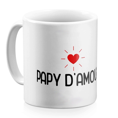 Mug papy d'amour blanc Mug papy d'amour blanc