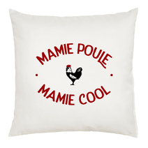 Coussin Mamie Poule Mamie Cool