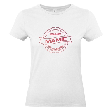 T-shirt blanc Mamie de l'année T-shirt blanc Mamie de l'année