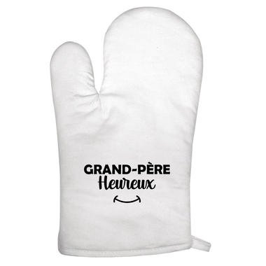 Gant de cuisine grand-père heureux Gant de cuisine grand-père heureux