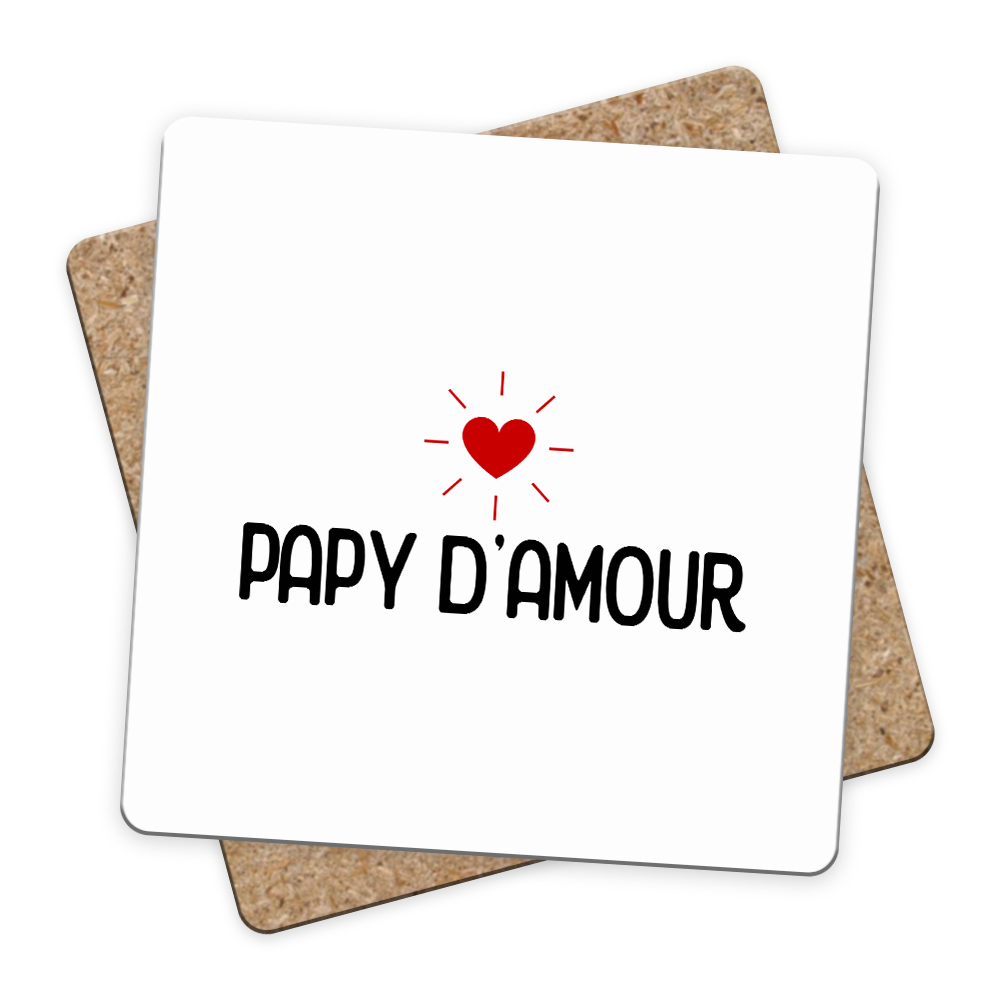 Sous-bock papy d'amour