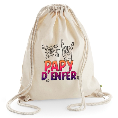 Sac de loisir papy d'enfer beige Sac de loisir papy d'enfer beige