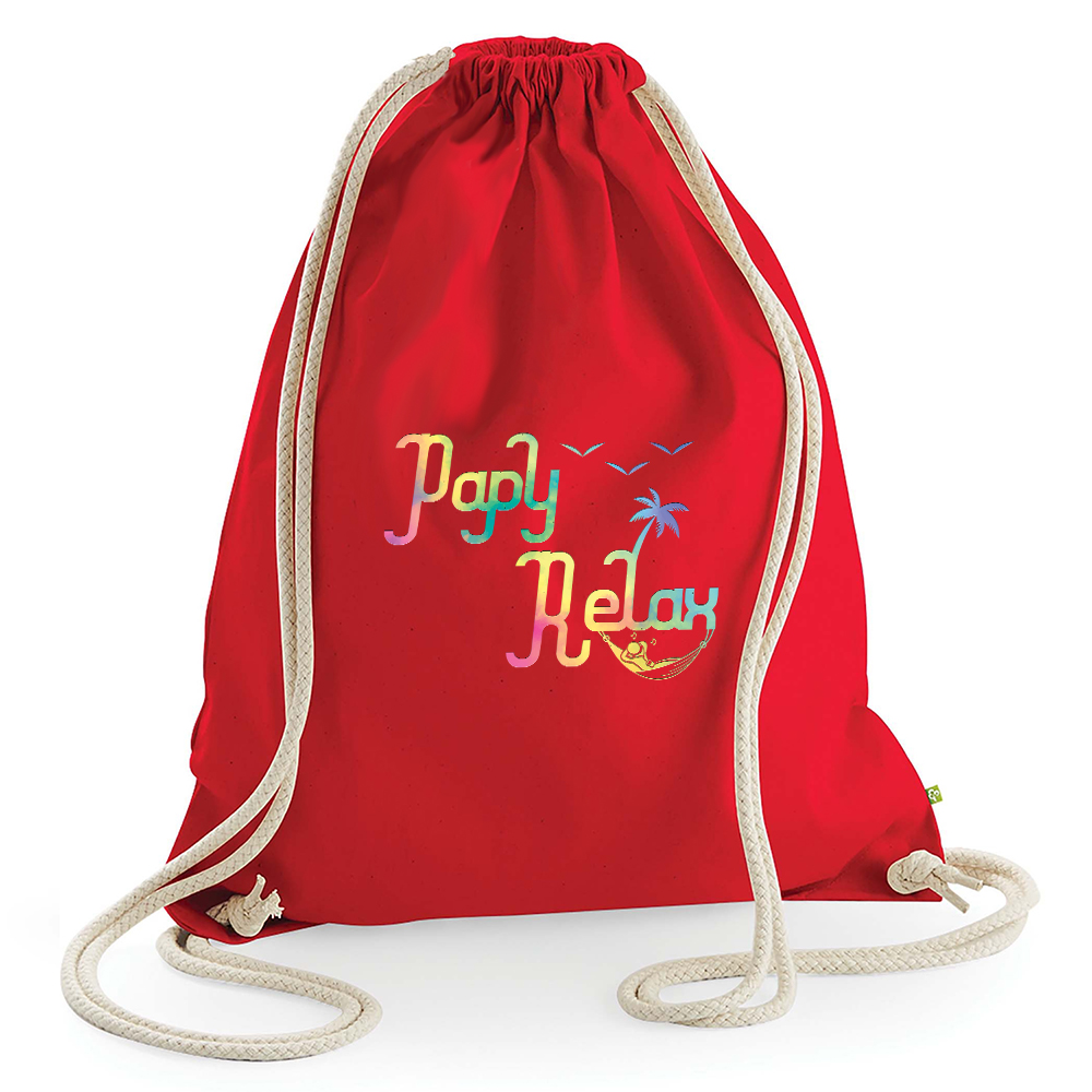 Sac de loisir papy relax rouge