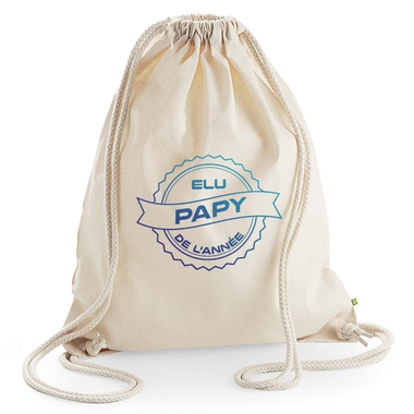 Sac loisir papy de l'année beige Sac loisir papy de l'année beige