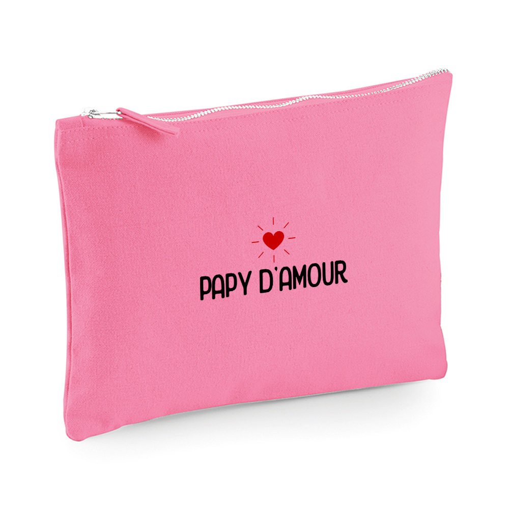 Pochette multi-usages papy d'amour rose