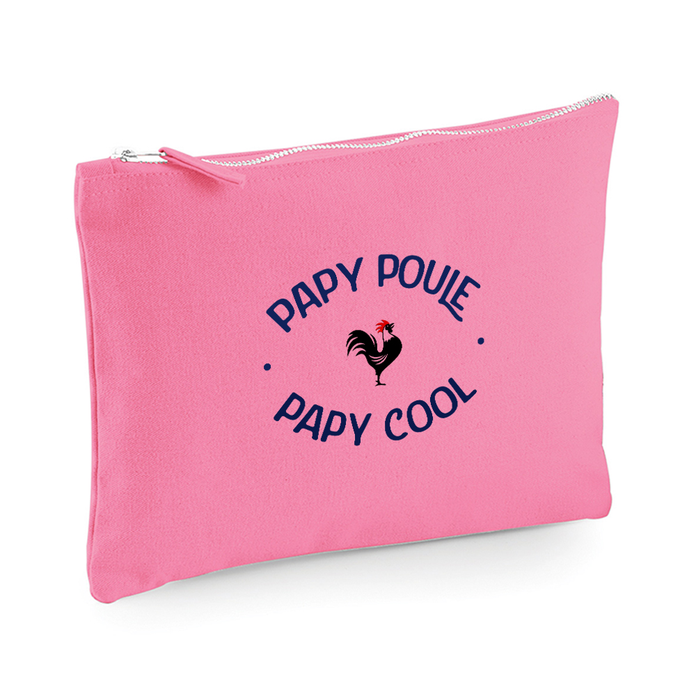 Pochette multi-usages papy poule-cool rose