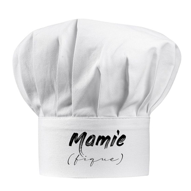 Toque blanche Mamie (fique) Toque blanche Mamie (fique)