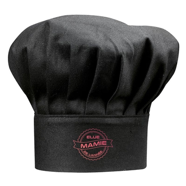 Toque noire Mamie de l'année Toque noire Mamie de l'année