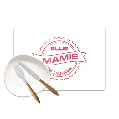 Set de table Mamie de l'année Set de table Mamie de l'année