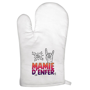 Gant de cuisine Mamie d'Enfer Gant de cuisine Mamie d'Enfer