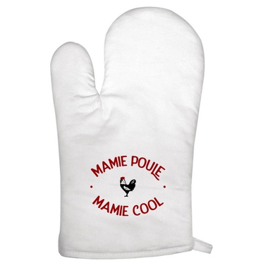Gant de cuisine Mamie Poule Mamie Cool Gant de cuisine Mamie Poule Mamie Cool