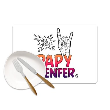 Set de table papy d'enfer Set de table papy d'enfer