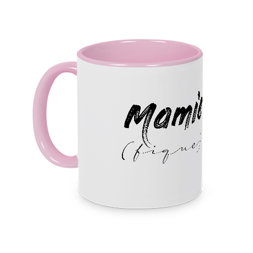 Mug rose Mamie (fique)