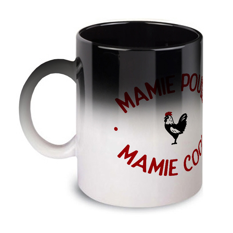 Mug magique Mamie Poule Mamie Cool