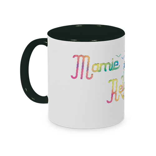 Mug noir Mamie Relax