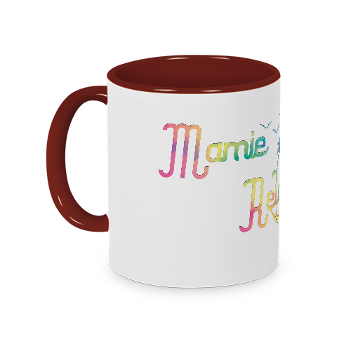Mug rouge Mamie Relax