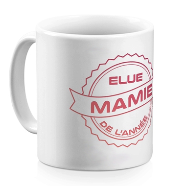 Mug céramique blanc Mamie de l'année Mug céramique blanc Mamie de l'année