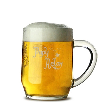 Chope de bière papy relax Chope de bière papy relax