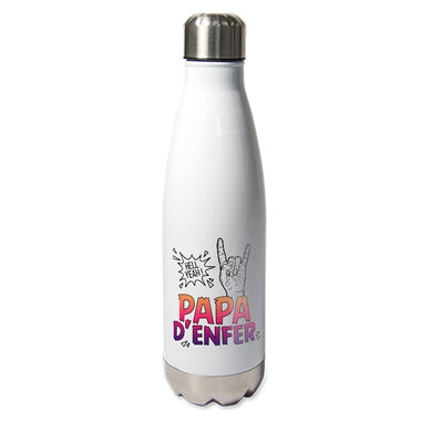 Gourde isotherme papa d'enfer Gourde isotherme papa d'enfer