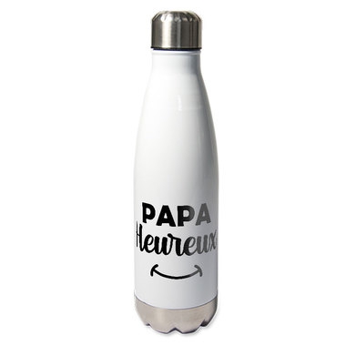 Gourde isotherme papa heureux Gourde isotherme papa heureux