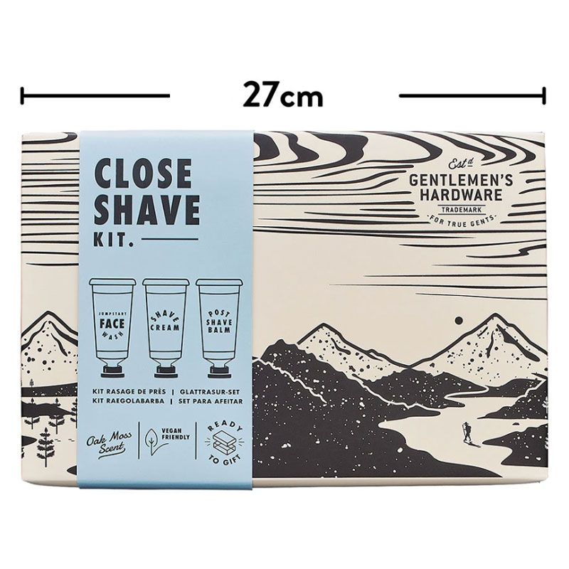 Gentlemen's Hardware kit de soin pour rasage à la main