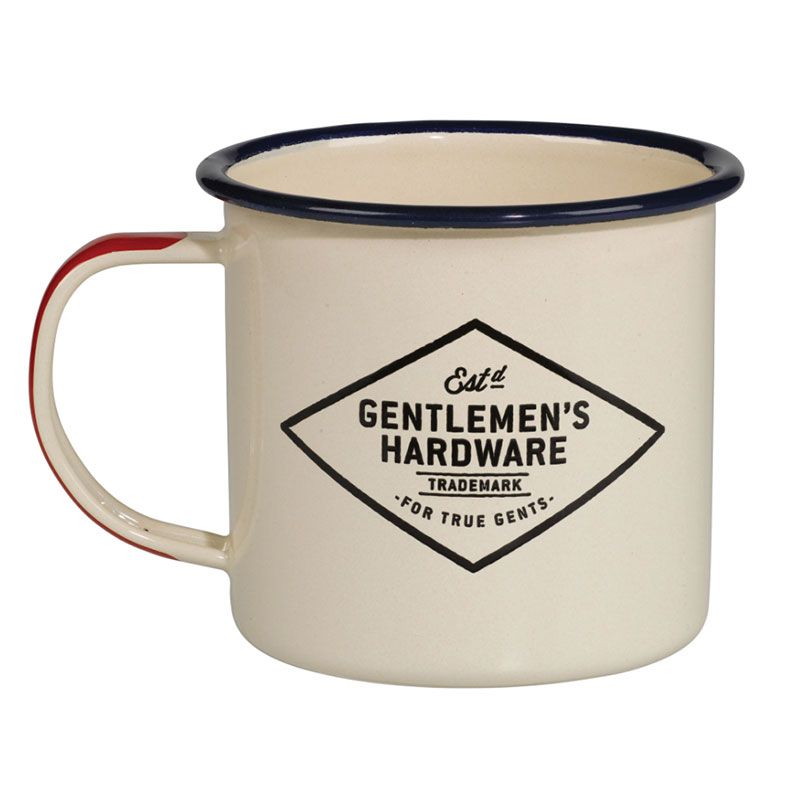 Gentlemen's Hardware tasse émaillée crème 